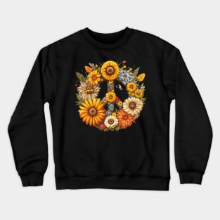 Peace Daisy Crewneck Sweatshirt